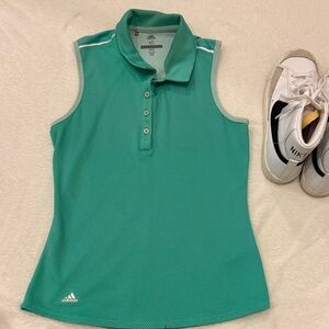 Adidas Women's Teal Sleeveless Tank Top